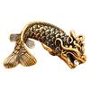 3D Mini Dragon Casting Animal Figurine Retro Style Brass Sculpture Home Office Room Desktop Decoration Collect Ornaments Gift
