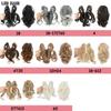 Синтетические накладные волосы с зажимом-когтем, короткие вьющиеся волосы для женщин, накладные волосы с хвостиком, аксессуары для волос
