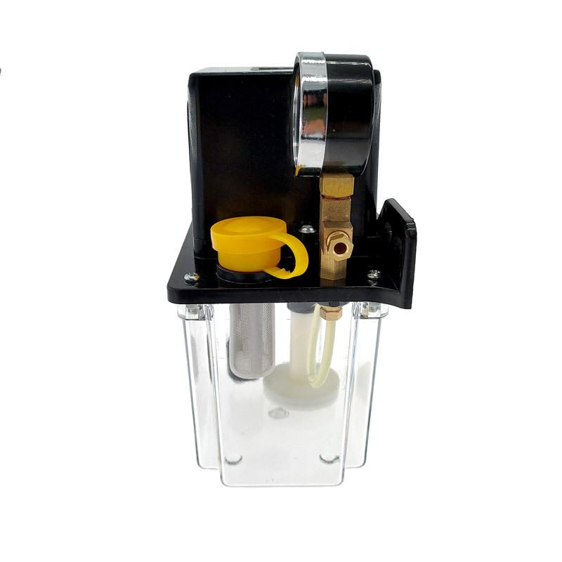 1pcs 0.5L 1L 2L Electromagnetic Lubrication Pump CNC Automatic Solenoid Oil pump HP-5 Hand Pressure Oil Pump Capacity 0.5L