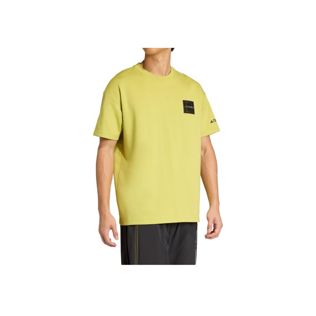Adidas X National Geographic AEROREADY Tee With Back Print Comfortable Fashion Casual Short Sleeve T-Shirt Unisex Tops KC2351