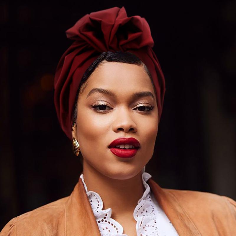 New Women Hijab Turban Solid Large Bow Head Scarf Muslim Women Scarf French Retro Flower Head Cap Hat Fashion Ladies Bandanas