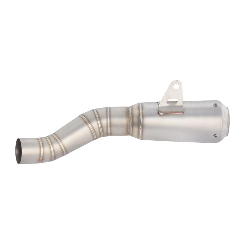 Slip On For Kawasaki ZX6R ZX-6R ZX 6R 2023 2024 2025 Motorcycle Exhaust System Escape Connecting Middle Link Pipe With Muffler