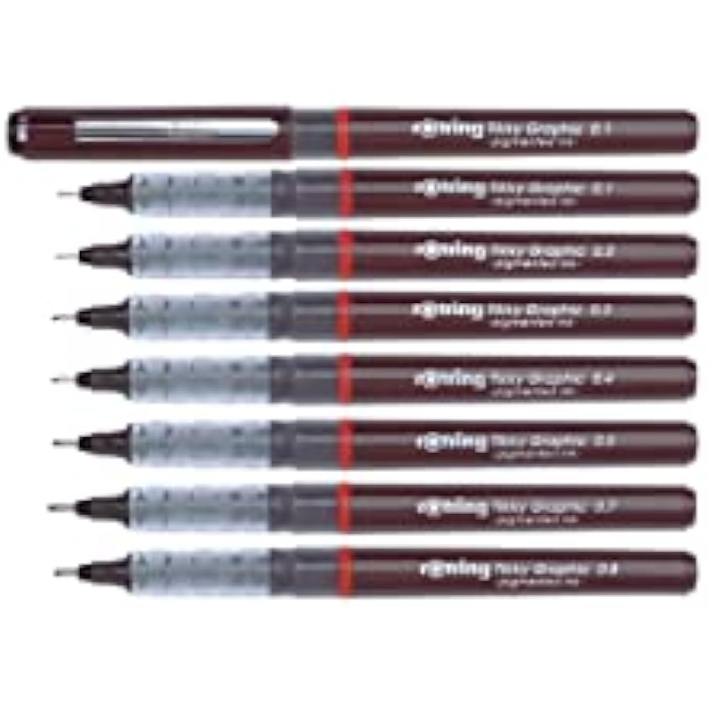 Rotring ticky graphic 0,2 мм 814740 черные чернила 814740