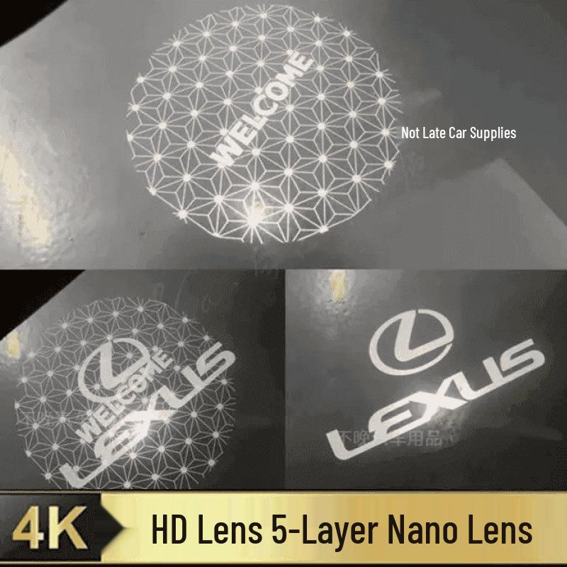 Добро пожаловать, световые элементы на двери Lexus ES Dynamic Edition для моделей ES200, 300h, RX, IS, LS, UX, LM