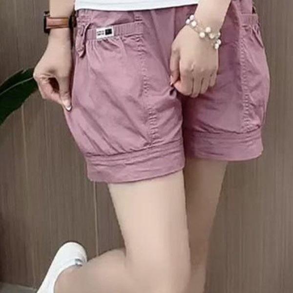 2026 Women's High Waist Slimming Cargo Shorts - Summer Style, Versatile, Elastic, Casual Hot Pants