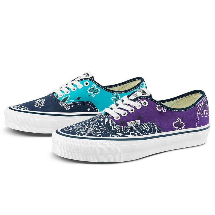 Bedwin & The Heartbreakers x Vans Authentic Bandana Pack - Мульти B Унисекс Кроссовки Многоцветный Многоцветный-B VN0A4BV99R9