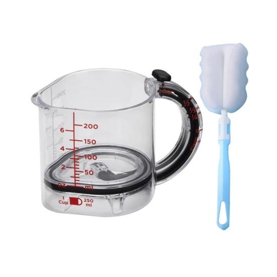 Регулируемая мерная чашка Мерный кубик Чашки для приготовления и выпечки Многофункциональный кухонный органайзер