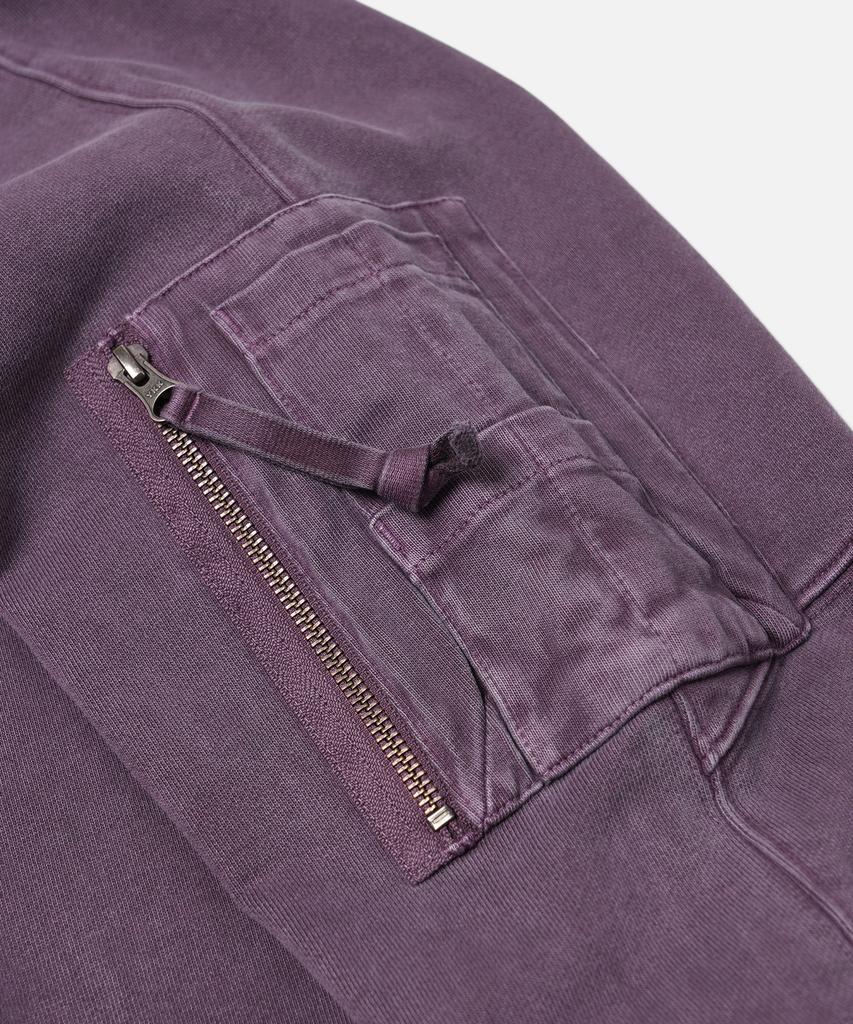 FRIZMWORKS Pigment Dyeing Mil Sweatshirt _ Purple