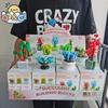 Non-Toxic Blind Boxes Toys Building Block Flower Succulents Plant Diy Children Assemble Mini Brick Blocks Toys For Children Kids Gifts