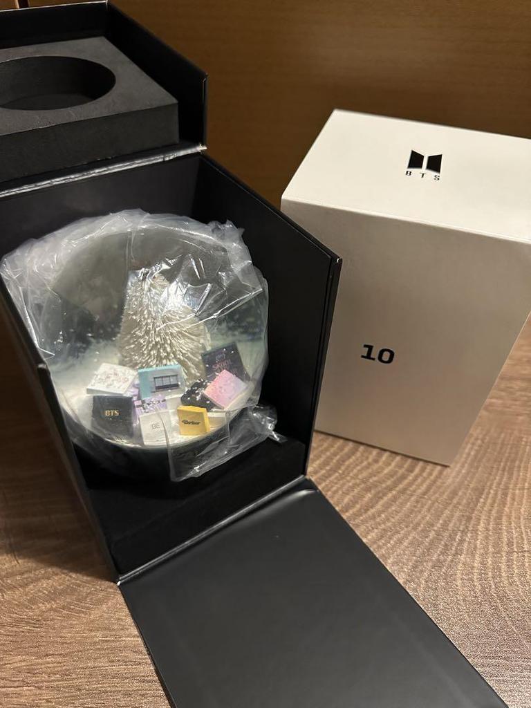[Б/У] BTS MERCH BOX 10 Снежный шар