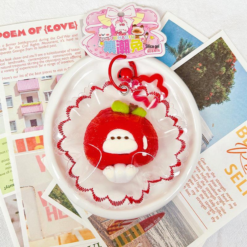 Silicone Fruit Squeeze Toy - Stress Relief and Soft Decompression Tool