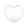 High-definition Handheld Mirror Single-sided Beauty Make-up Mirror Heart-shaped Mirror  Makeup Tool