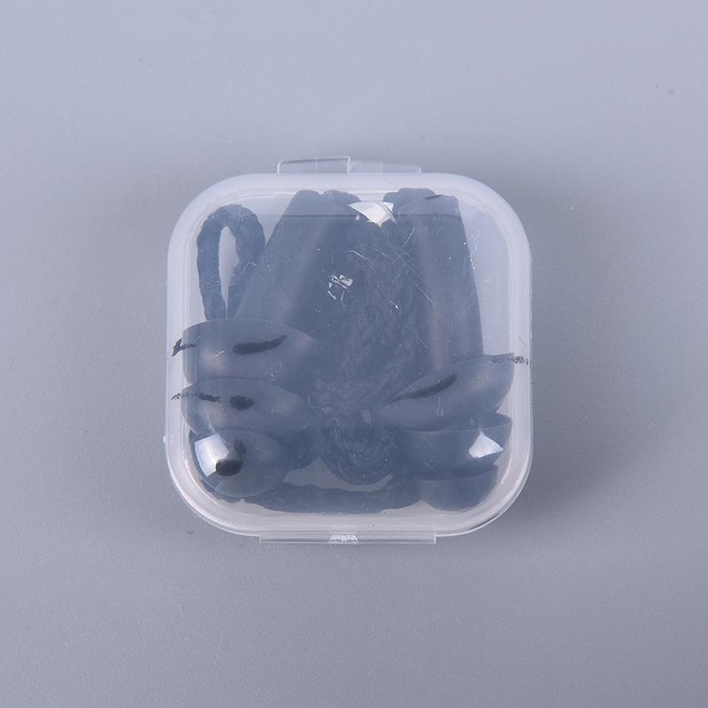 Silicone Ear Plugs Sleep Earplugs Noise Reduction Swimming Earplugs With Rope