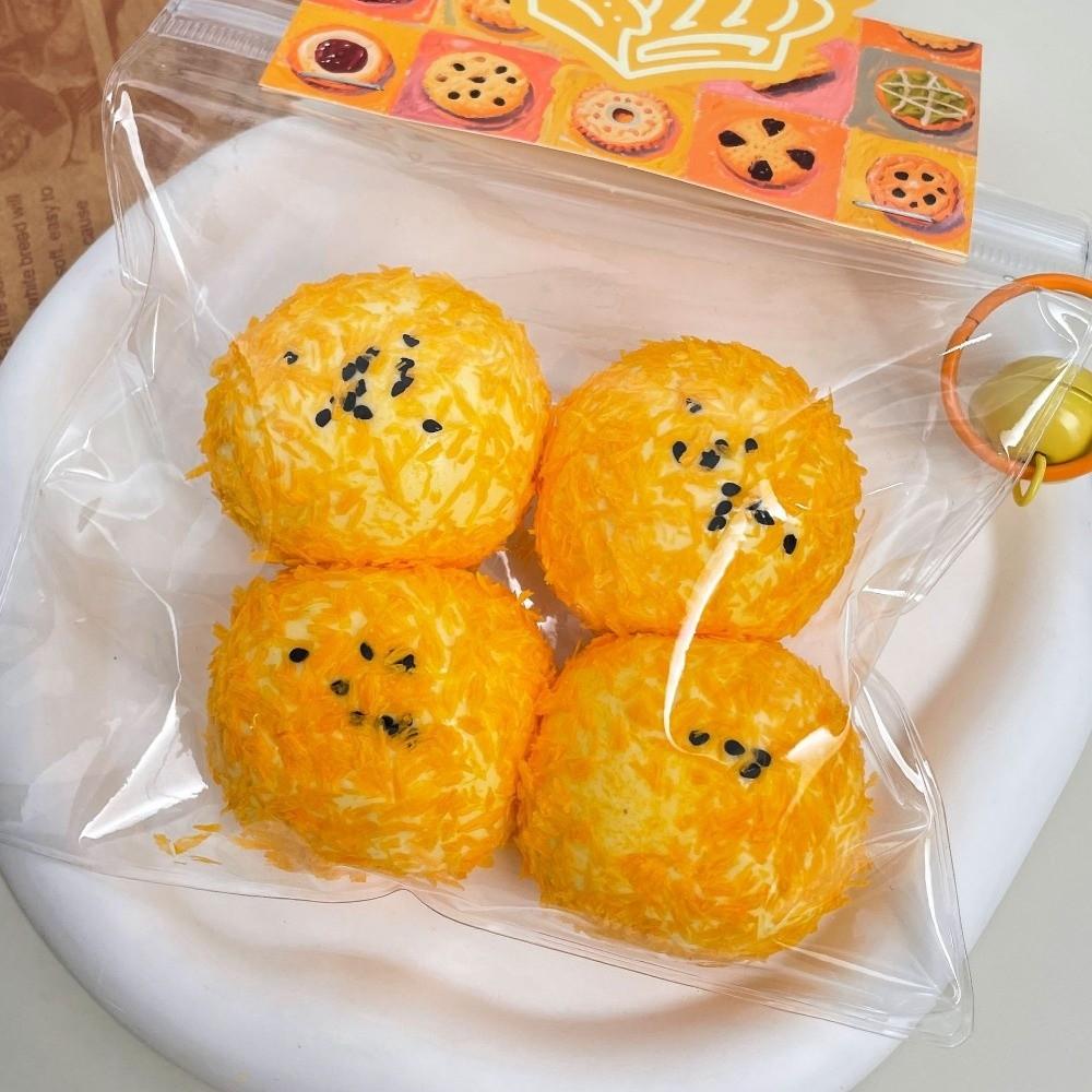 Fried Series Sensory Fidget Toy Simulated Bread Decompression Toy New Squeeze Toys Anxiety Relief