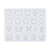 Heart Butterfly Silicone Mould Quicksand Resin Filler Crystal Epoxy Resin Mold Filling Accessories Jewelry Casting