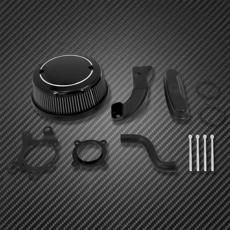 Motorcycle CNC Air Cleaner Filter Black/Chrome Intake Filter For Indian Chief Chieftain Dark Horse Classic Roadmaster 2014-2024