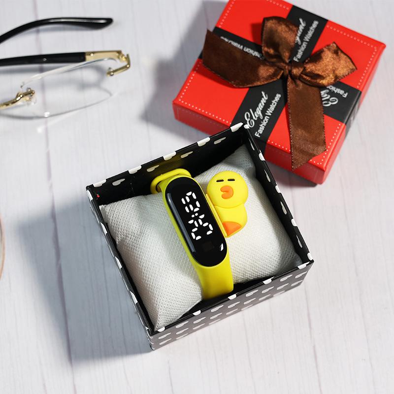 Новые детские часы M3 Touch Cartoon Sports LED Watch LED Doll Kids Watch Women Waterproof Clock For Girls Boys Electronic Bracelet Fashion