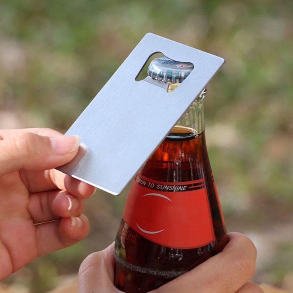 85*54mm Bottle Opener Metal Wallet Bottle Opener High Quality Credit Card Bottle Tool
