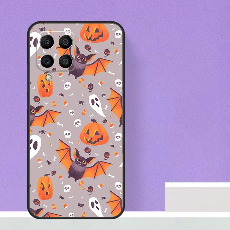 Halloween Vampire Bats For Samsung Galaxy M12 M32 M52 M14 M34 M54 M21 M51 M31 M30s M20 M15 M55 M13 M33 M53 Case