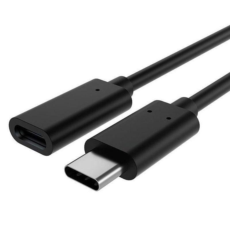 Удлинительный кабель USB 3.1 Type-C (папа-мама) для трансляции 4K-экрана и подключения жесткого диска.