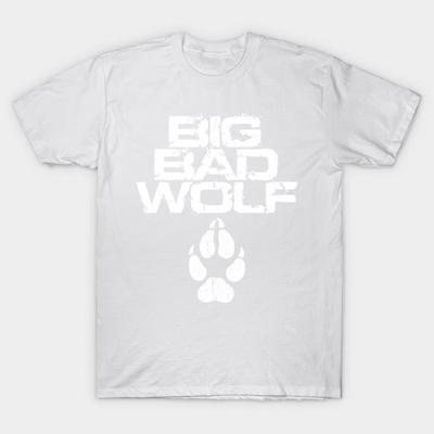 Футболка женская футболка Big Bad Wolf футболка Harajuku принт Kawaii футболка летняя женская футболка с коротким рукавом топ футболка