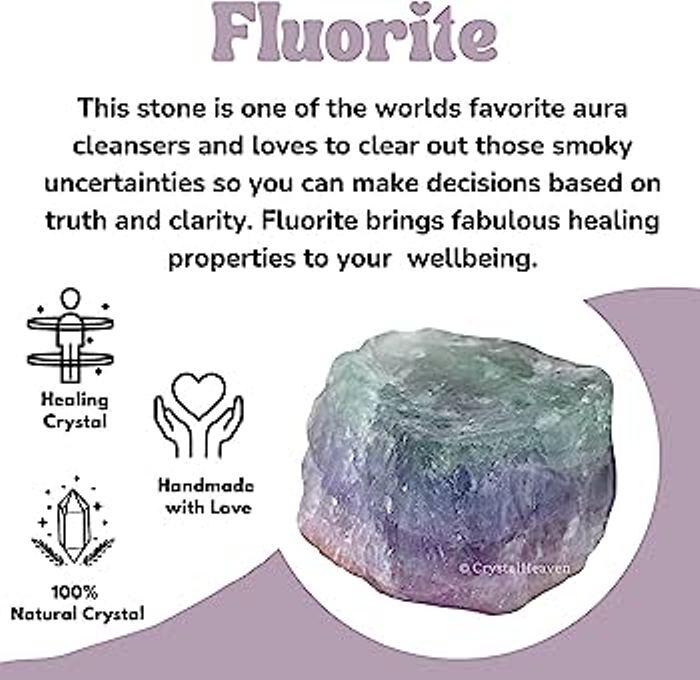 Natural Fluorite Gemstone Handmade 925 Sterling Silver Jewelry Ring Size 8 e0M21