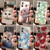 Чехлы Для Xiaomi Mi 11i/Mi11x/Mi 11x Pro/Redmi K40 Pro/Poco F3 Funda Прозрачный Силиконовый Мягкий ТПУ Задняя Крышка Милый Кот Защитный Чехол