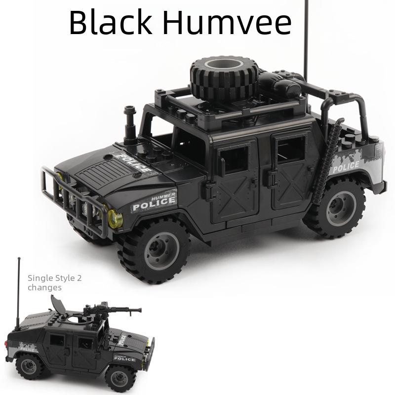 Набор для самостоятельной сборки внедорожного джипа - Военные строительные блоки для детей
