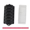 4-12 Way Fuses Block Box Holder with Standard Circuit 12V-32V for Automotive Truck Boat Marine