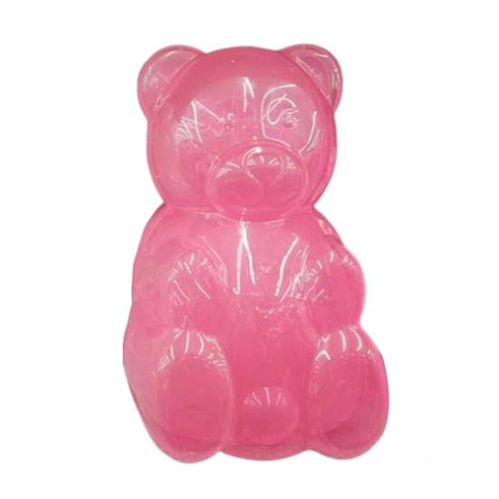 Контейнер Мишка Гамми Прозрачный Пластиковый Форма для Конфет в Виде Мишки Многоцелевой Коробка для Хранения Шоколада и Сладостей на День Святого Валентина