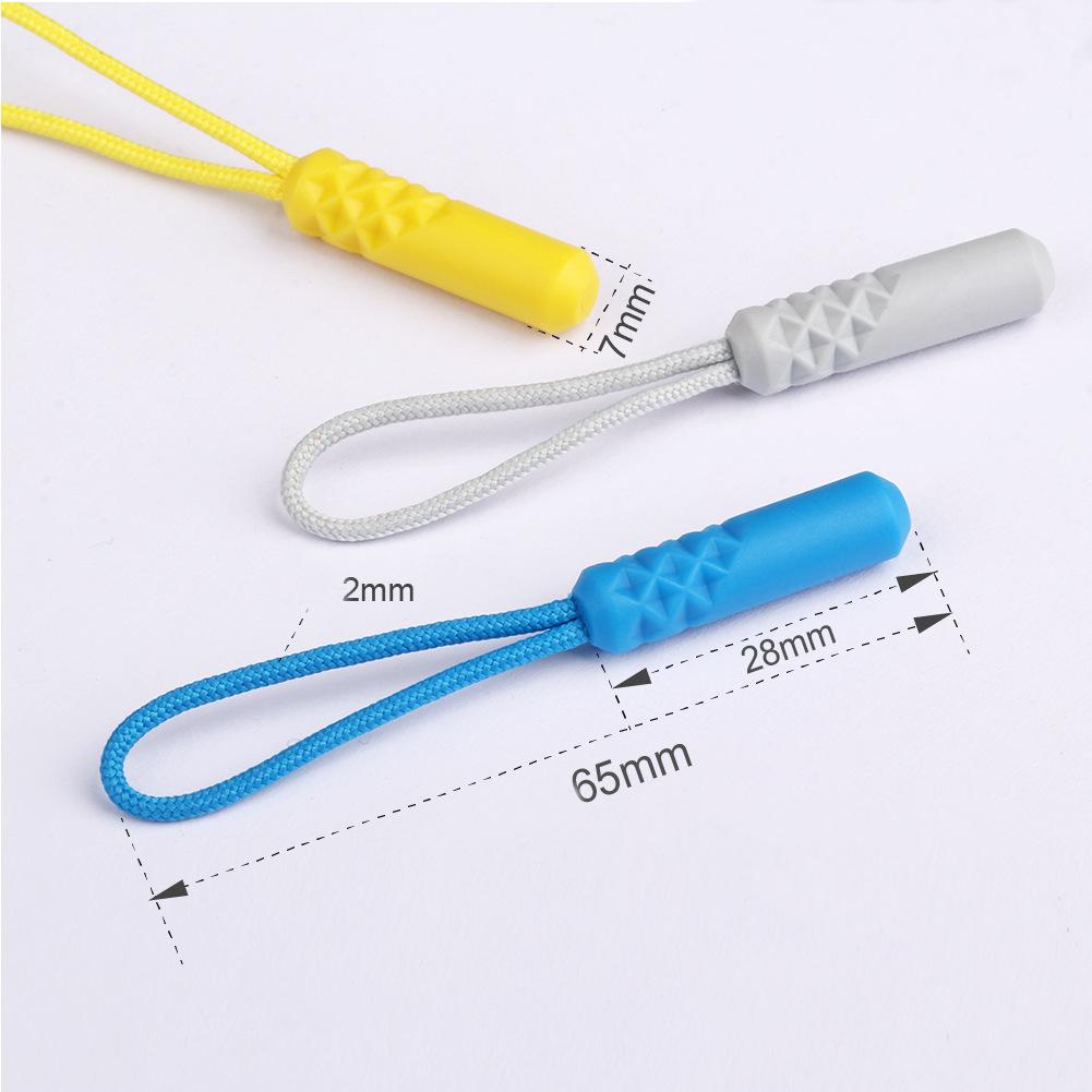 10 шт./лот, 10 цветов, застежки-молнии, съемник на конце, подходит для веревки, сменный зажим, фиксатор сломанной пряжки, чемодан, палатка, рюкзак, шнур на молнии