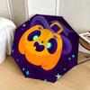 1pc Pumpkin Panda Halloween Night Umbrella with Plastic Handle,Suitable for All Seasons Home Travel Outdoor UmbrellaDD1151