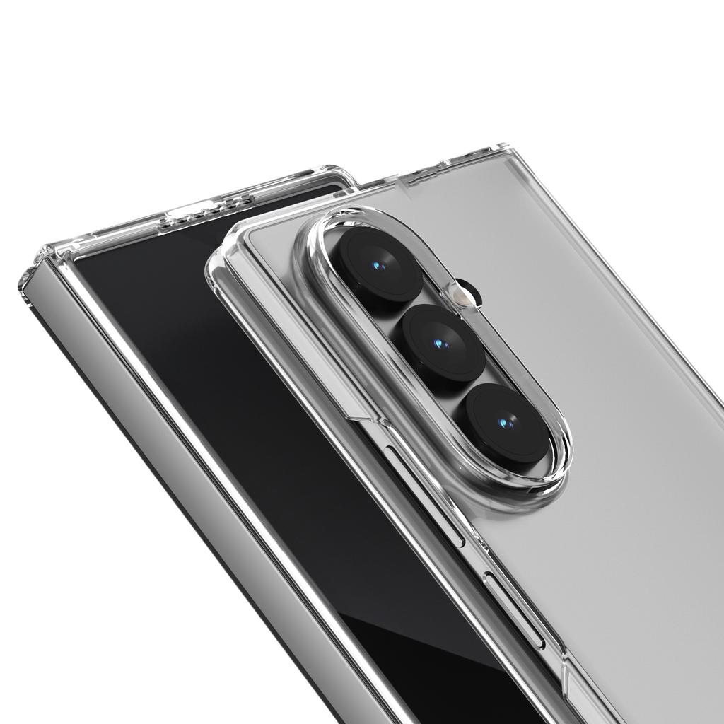 Защитные аксессуары Прозрачный чехол для Samsung Galaxy Z Fold7 5G Fold 7 6 5 4 Fold3 Fold5 Fold6 Fold2 Fold 3 2 Прозрачные чехлы