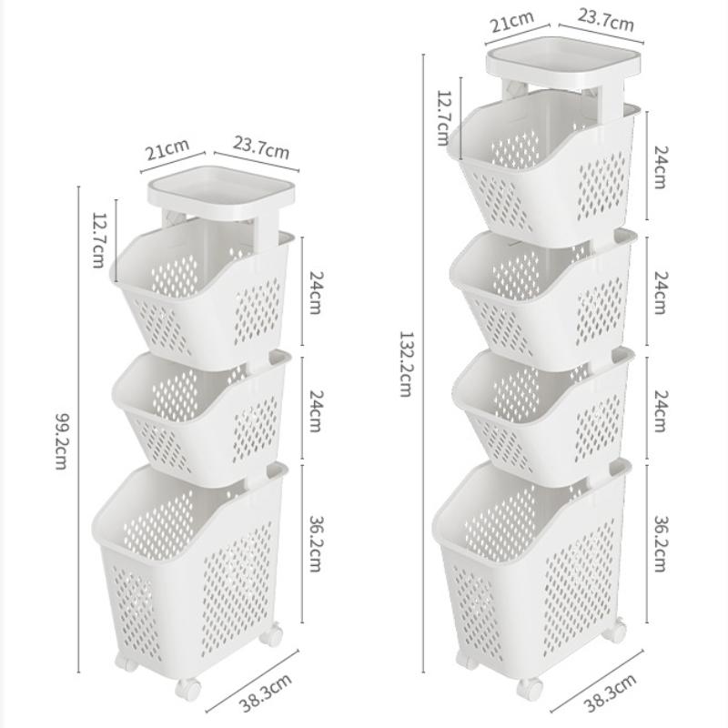Бытовая корзина для белья со шкивом. Товары для организации дома и хранения вещей в ванной комнате. Корзина для хранения грязной одежды с легкой мобильностью.