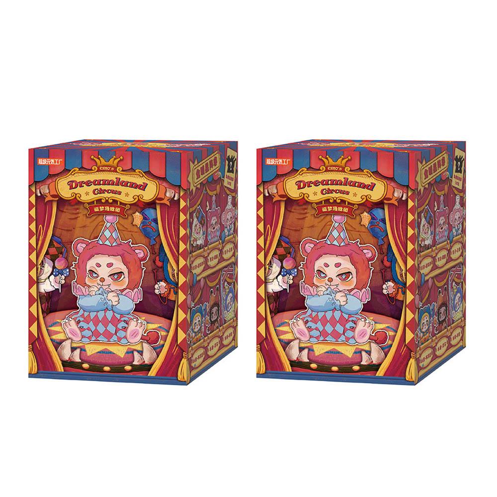 Последняя коллекция Cino Dreamland Circus Линия Таймшер Кавайи Материал Поливинилхлорид Плюшевый Слепой Кейс Очаровательная Фигурка Девочка Подвеска Украшение