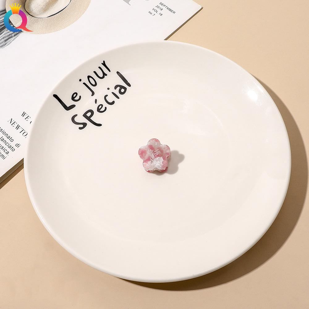 Винтажные женские заколки-крабы для волос из ацетата, милые маленькие заколки-крабы в форме цветка, заколки-бабочки для волос для девочек, аксессуары для волос, новая заколка для волос