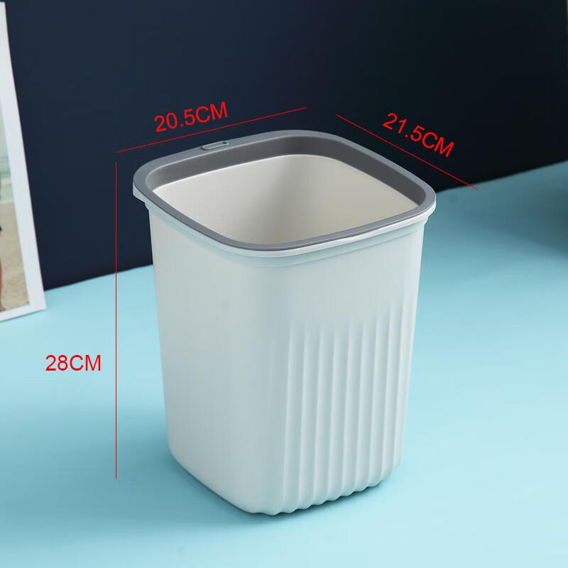 Пластиковый мусорный бак Miling Simple с открытой крышкой