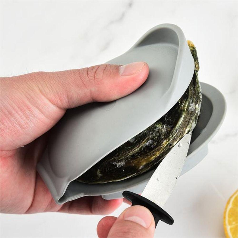 Not Dirty Hands Oyster Shucking Hand Clip Safe Material Shellfish Opener Tool Seafood