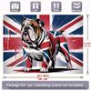 2D Flat Banner 1pc Design Party Decor Polyester Indoor Outdoor Office 90.5x70.8in -No Power Required Scene