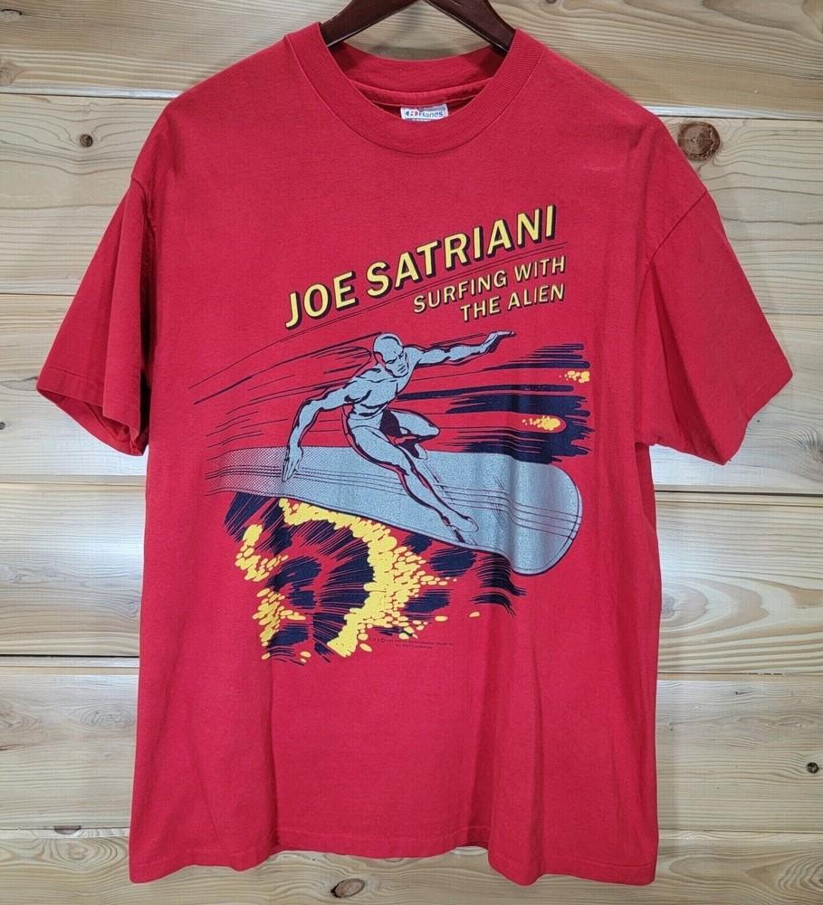 New Joe Satriani Surfing With the Alien Shirt Unisex Concert S to 5XL EL317 Unisex T-Shirt