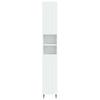 Bathroom Cabinet with Open Shelf ZWOLLE White