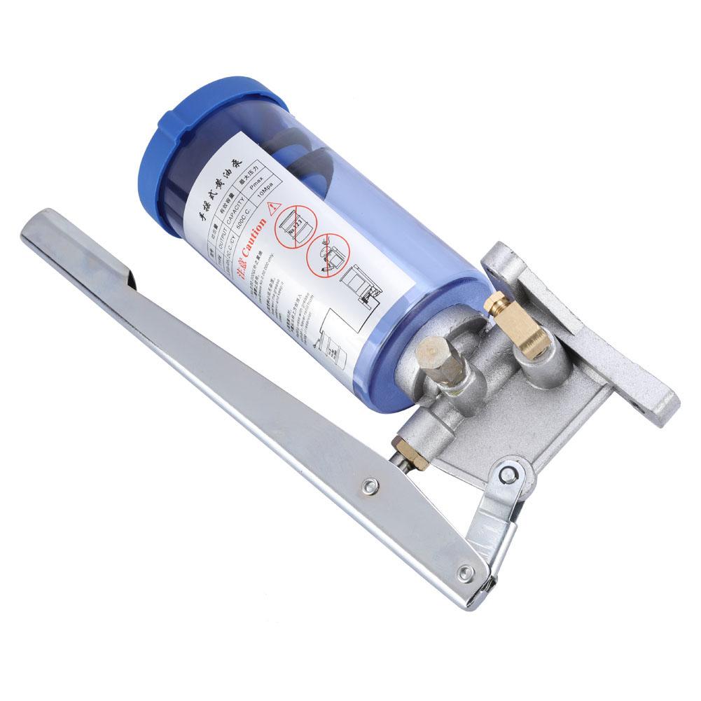 LSG 05 Manual Lubricating Pump Hand Operated Grease Lubricator 6mm Outlet 500CC