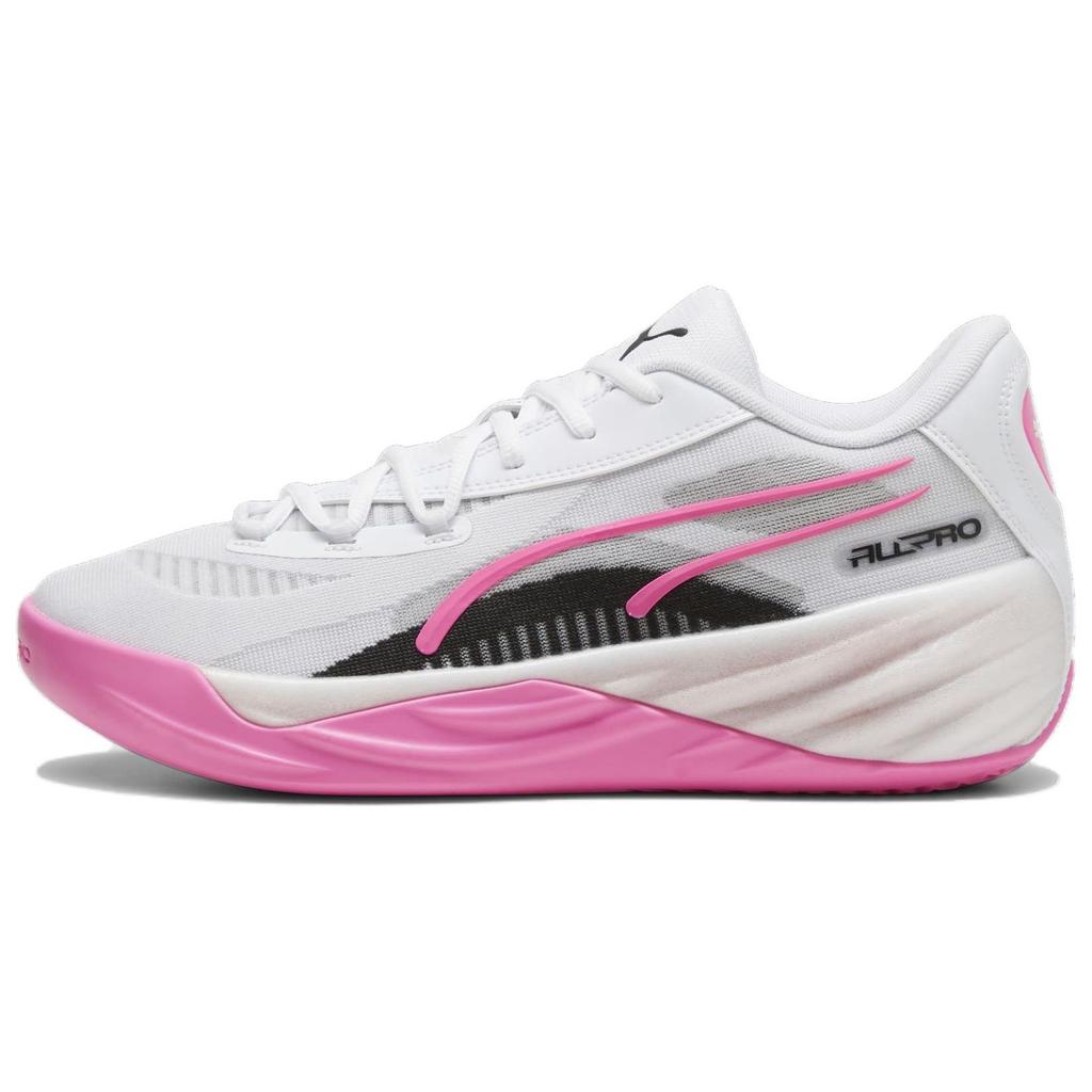 Puma All-Pro Nitro Poison Pink Unisex Sneakers White 309689-01