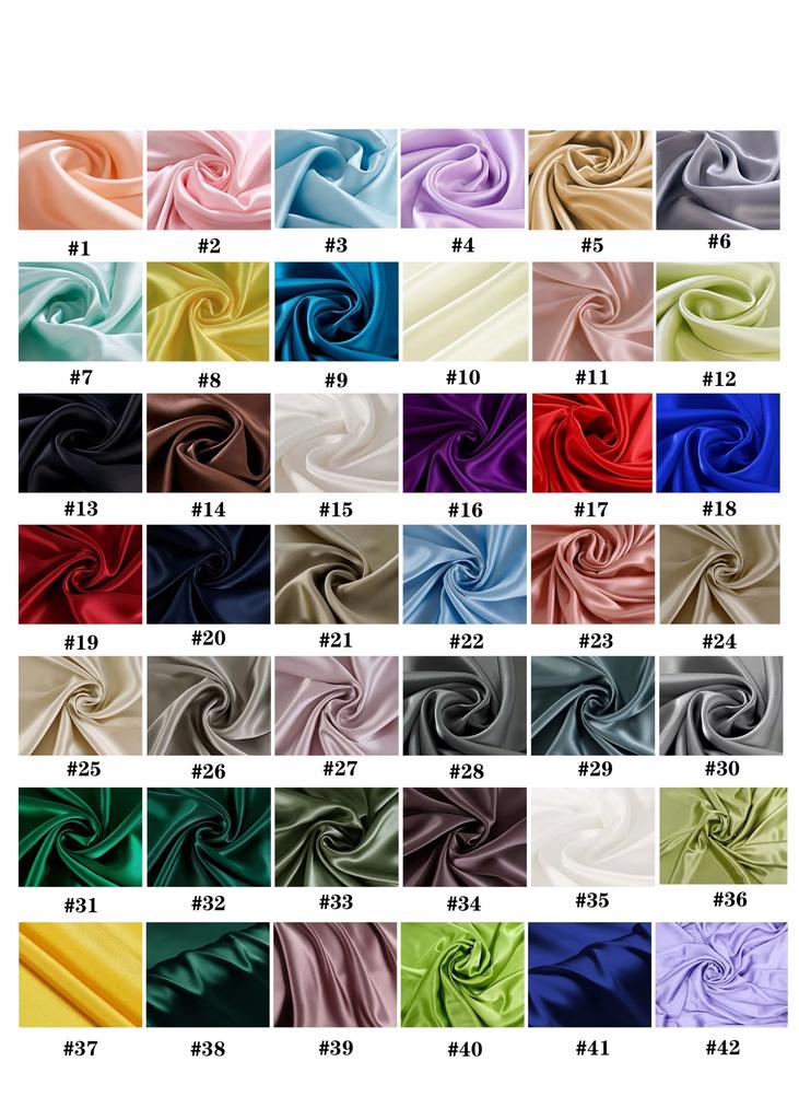 Jedwabna gumka do włosów scrunchie mulberry 6A niebieska XL duża premium