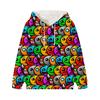 Angry Geometry Dash Hoodie Children Clothes Kid Girl Boy Sweatshirt Manga Hoody Baby Casual Pullovers Sportswear Clothing