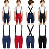Детские велосипедные шорты с лямками Cross Strap Быстросохнущая подкладка для юных велосипедистов шоссейных и горных