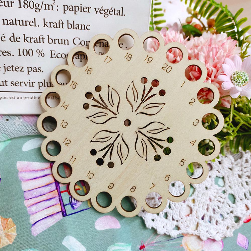 Sewing Accessories Wood Embroidery Floss Organizer Cross Stitch Thread Holder Storage Tools