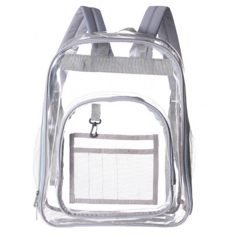Прозрачный водонепроницаемый школьный рюкзак из ПВХ - большая вместимость, горячая распродажа