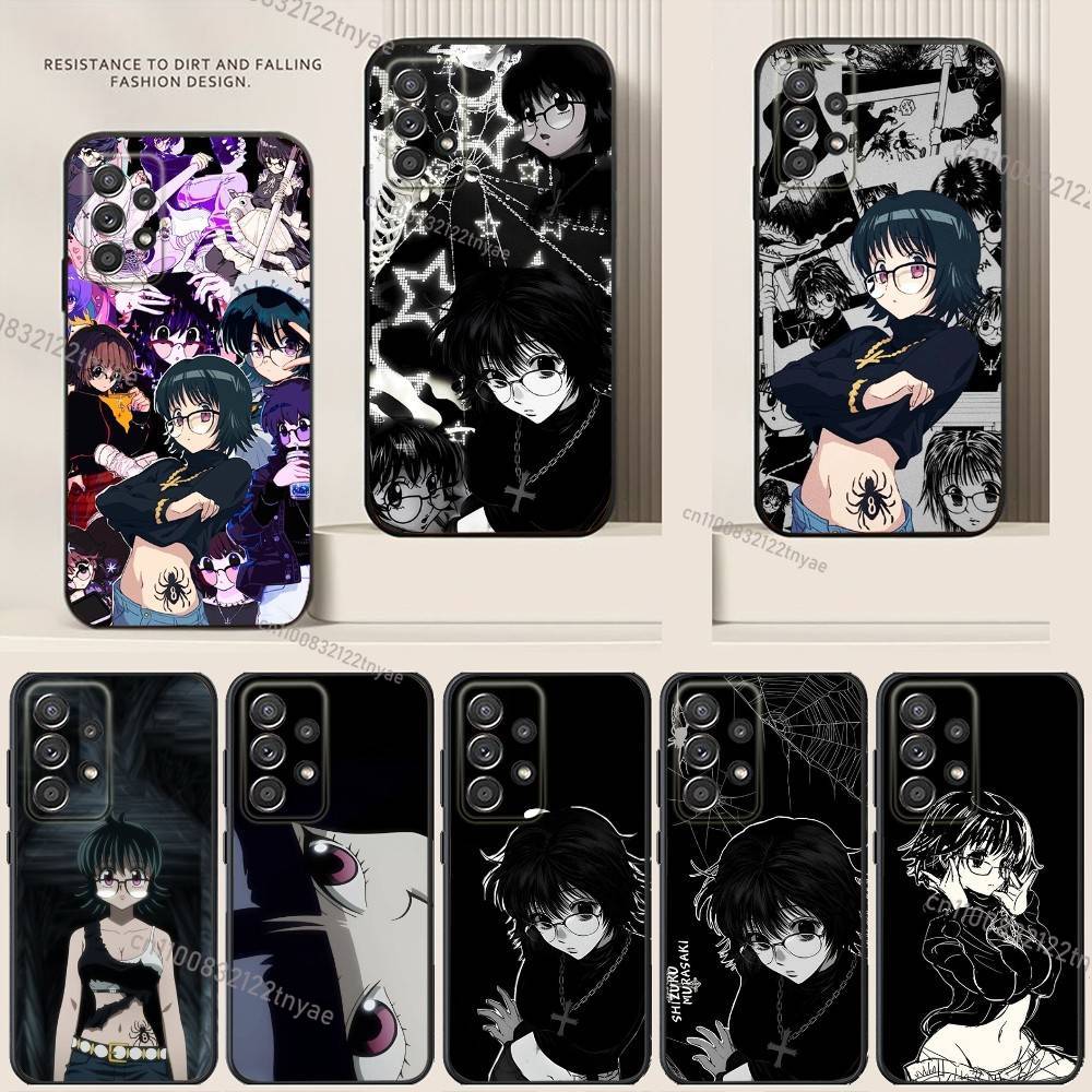 S-Shizuku M-Murusaki Phone Case For Samsung S24,21,22,23,30,Ultra,20,Plus,Note,10,9,Black soft silicone case TPU
