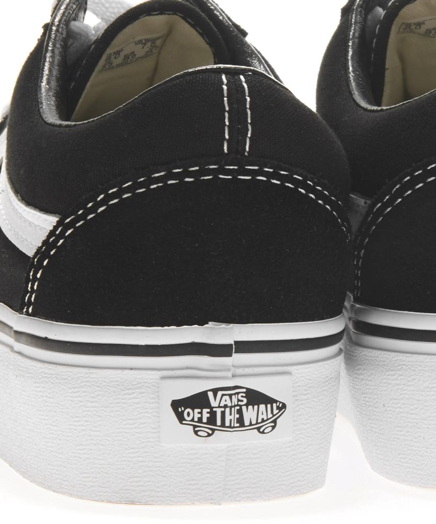 Vans Old School на платформе - Черные:Белый / Vn0A3B3Uy281